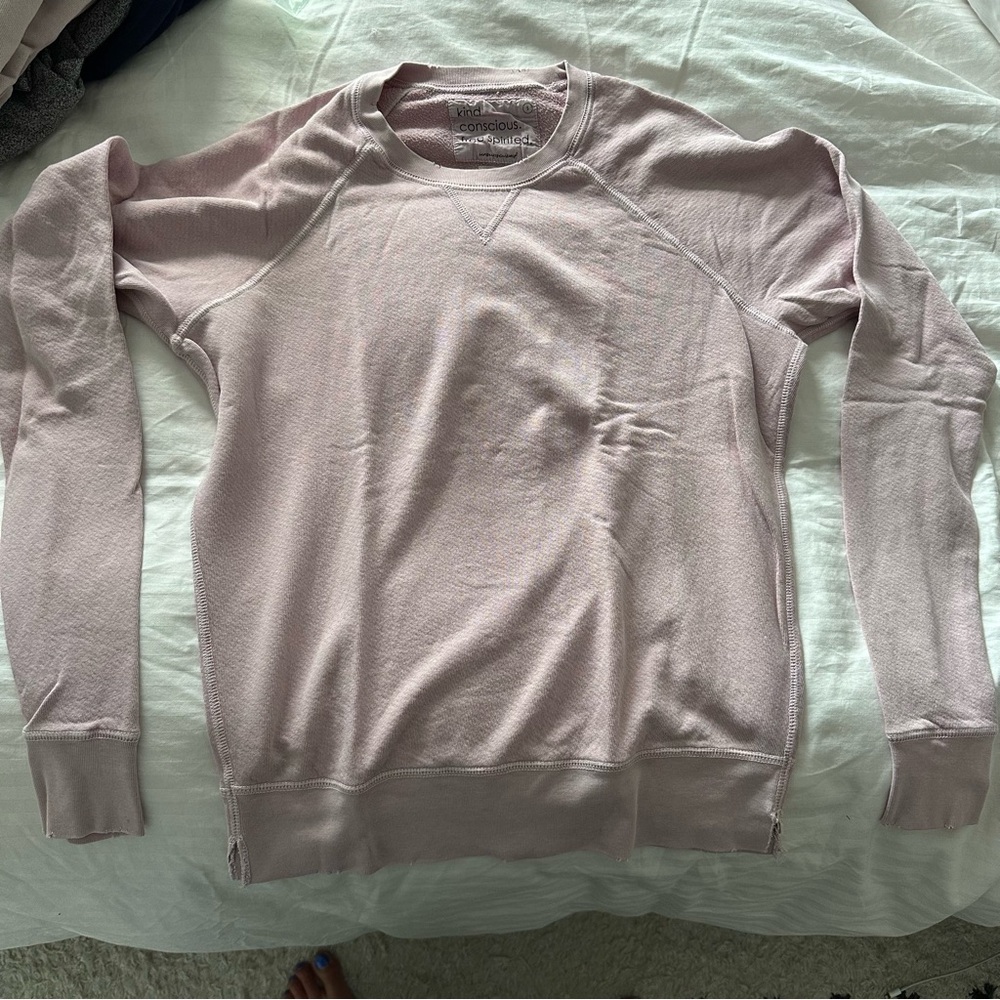 Unsubscribed crew neck terry sweatshirt size small